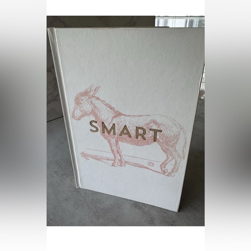 DesignWorks Ink "Smart" Donkey Notebook Journal Hardcover Lined Pages New